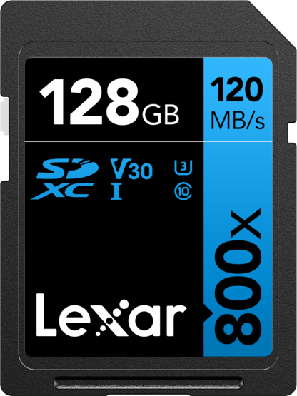 LEXAR Pro 800X SDXC 128GB